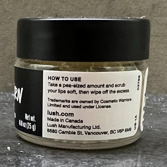 LUSH Retro Limited Edition Kitchen Exclusive Popcorn Lip Scrub, 0.8 oz. - Picture 3 of 7